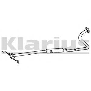 KLARIUS MA190T Средний глушитель выхлопных газов