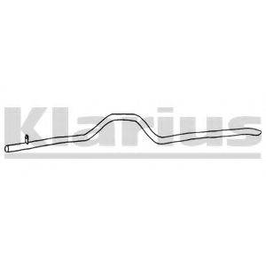 KLARIUS MZ323V Труба выхлопного газа