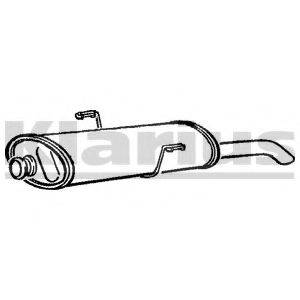 KLARIUS PG503H Глушитель выхлопных газов конечный