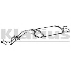 KLARIUS RN432Q Глушитель выхлопных газов конечный