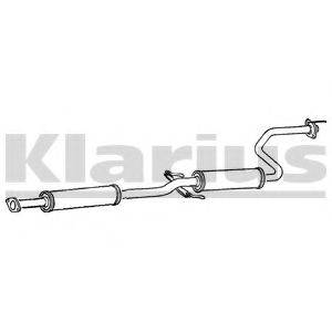 KLARIUS RR180E Средний глушитель выхлопных газов