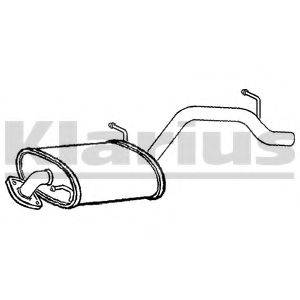 KLARIUS SZ107T Глушитель выхлопных газов конечный