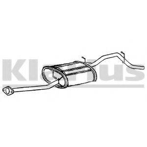 KLARIUS SZ92X Глушитель выхлопных газов конечный