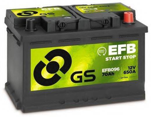 GS EFB096 Стартерная аккумуляторная батарея