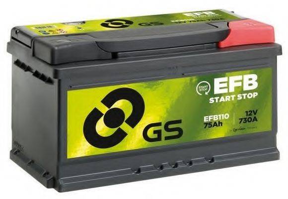 GS EFB110 Стартерная аккумуляторная батарея