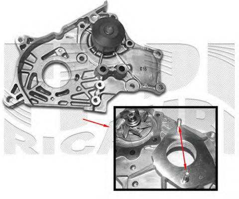 AUTOTEAM WPA300 Водяной насос