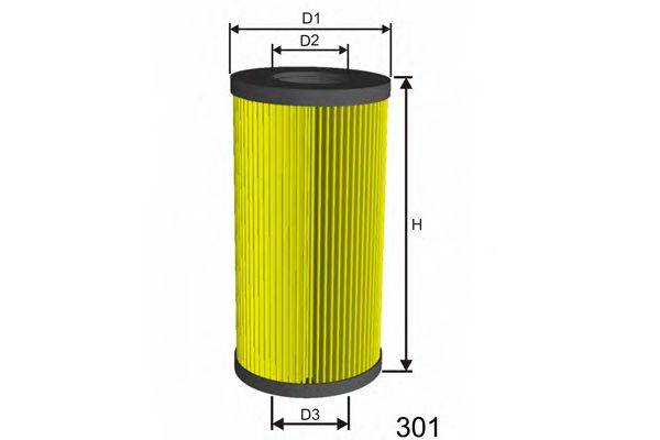 MISFAT L586 Масляный фильтр