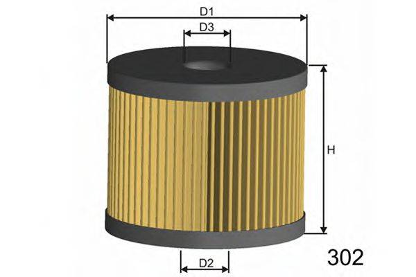 MISFAT L108 Масляный фильтр