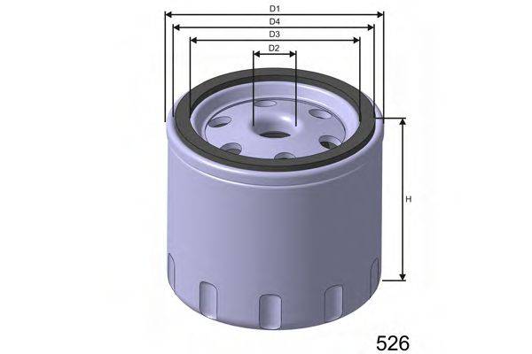 MISFAT Z190 Масляный фильтр