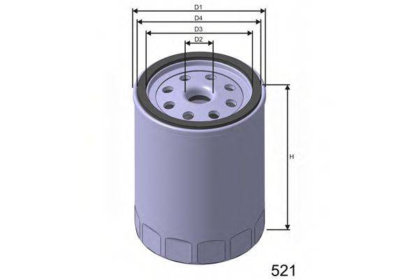 MISFAT Z274 Масляный фильтр