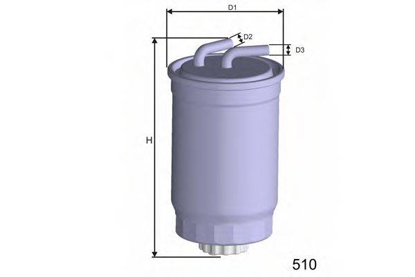 MISFAT M382 Топливный фильтр