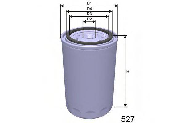 MISFAT Z152B Масляный фильтр