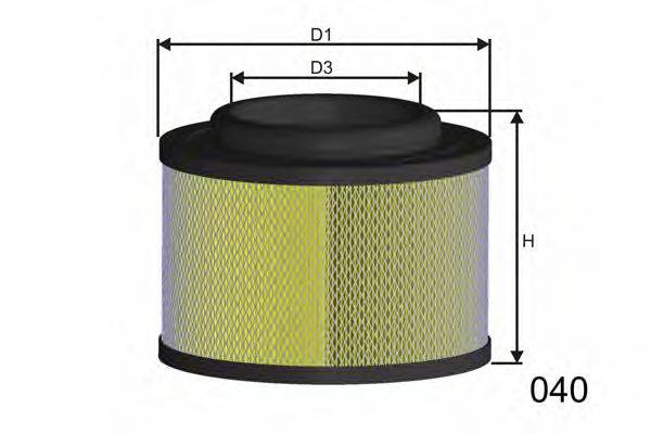 MISFAT R883 Воздушный фильтр