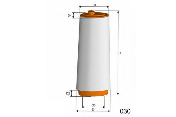 MISFAT R404 Воздушный фильтр