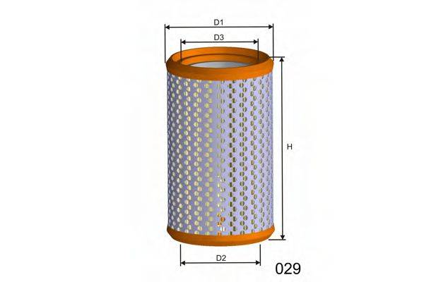 MISFAT R081A Воздушный фильтр