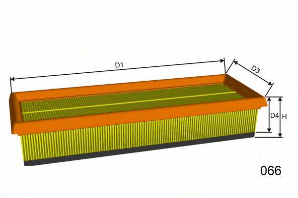 MISFAT P429A Воздушный фильтр