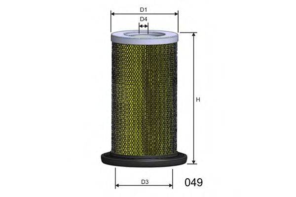 MISFAT R794 Воздушный фильтр