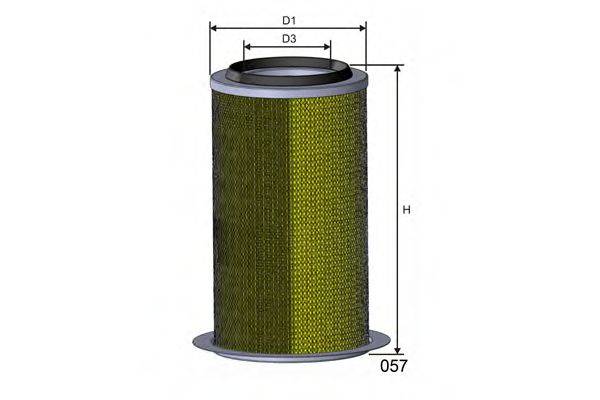 MISFAT R285 Воздушный фильтр