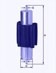 UNICO FILTER FI53001 Топливный фильтр