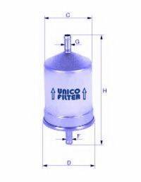 UNICO FILTER FI5140 Топливный фильтр