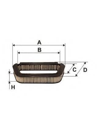 UNICO FILTER ACK4058 Фильтр, воздух во внутренном пространстве