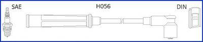 HITACHI 134467 Комплект проводов зажигания