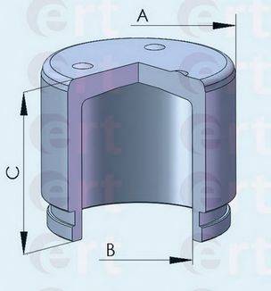 ERT 150778C Поршень, корпус скобы тормоза