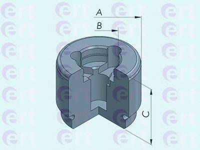 ERT 150980C Поршень, корпус скобы тормоза