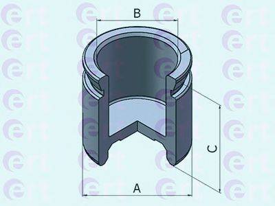 ERT 150957C Поршень, корпус скобы тормоза