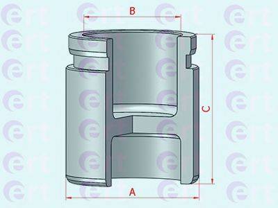 ERT 151148C Поршень, корпус скобы тормоза
