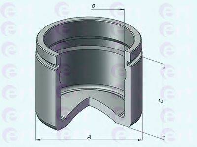 ERT 151199C Поршень, корпус скобы тормоза