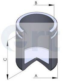ERT 150281C Поршень, корпус скобы тормоза