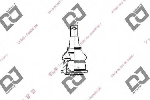 DJ PARTS DB1007 Несущий / направляющий шарнир