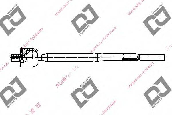 DJ PARTS DR1178 Осевой шарнир, рулевая тяга