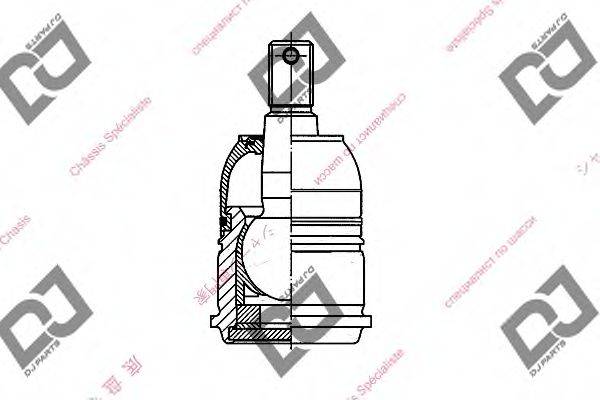 DJ PARTS DB1048 Несущий / направляющий шарнир