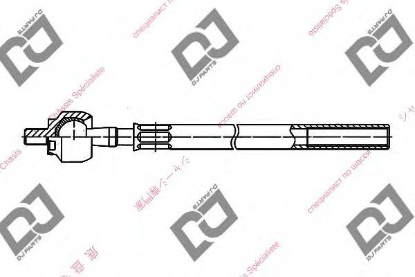 DJ PARTS DR1077 Осевой шарнир, рулевая тяга