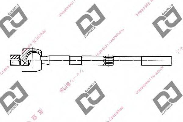 DJ PARTS DR1033 Осевой шарнир, рулевая тяга