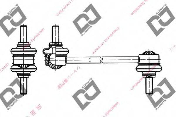 DJ PARTS DL1162 Тяга / стойка, стабилизатор