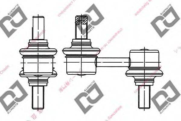 DJ PARTS DL1261 Тяга / стойка, стабилизатор