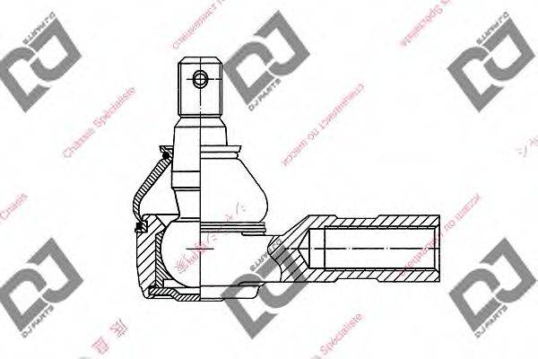 DJ PARTS DE1085 Наконечник поперечной рулевой тяги