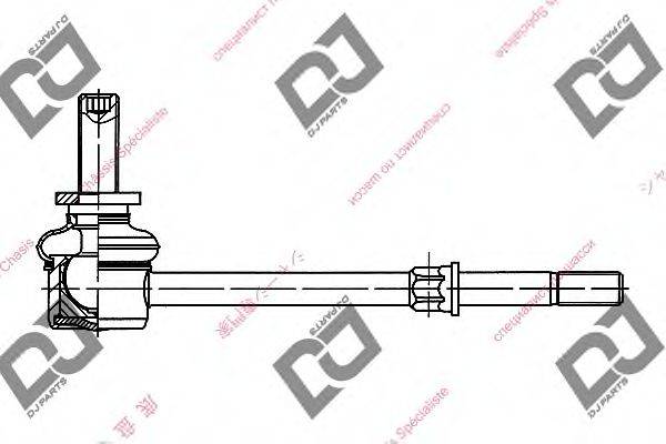 DJ PARTS DL1008 Тяга / стойка, стабилизатор