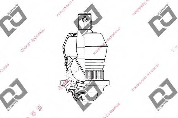 DJ PARTS DB1036 Несущий / направляющий шарнир