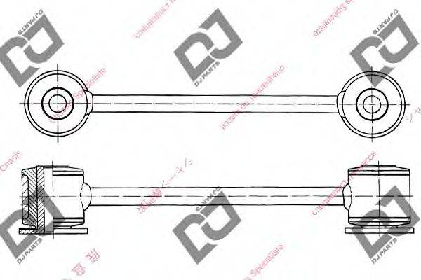 DJ PARTS DL1333 Тяга / стойка, стабилизатор