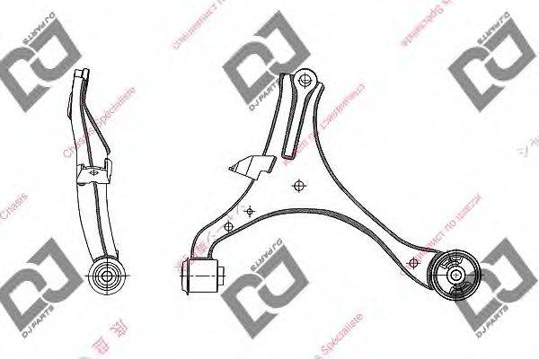 DJ PARTS DA1029 Рычаг независимой подвески колеса, подвеска колеса