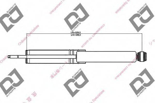 DJ PARTS DS1402GT Амортизатор