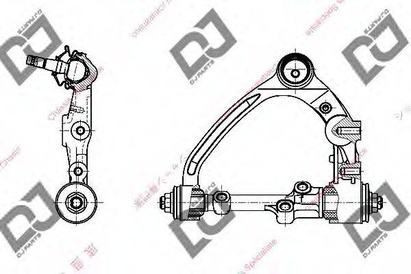 DJ PARTS DA1457 Рычаг независимой подвески колеса, подвеска колеса