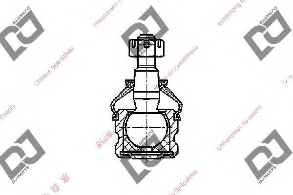 DJ PARTS DB1154 Несущий / направляющий шарнир