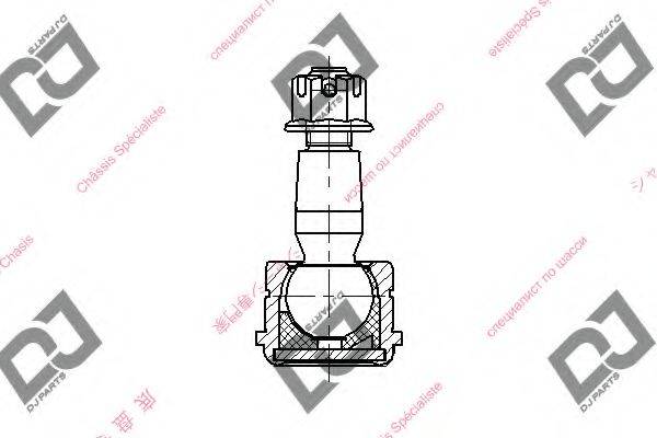 DJ PARTS DB1213 Несущий / направляющий шарнир