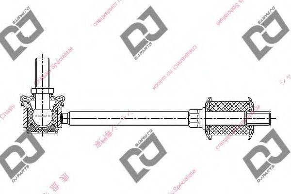 DJ PARTS DL1023 Тяга / стойка, стабилизатор