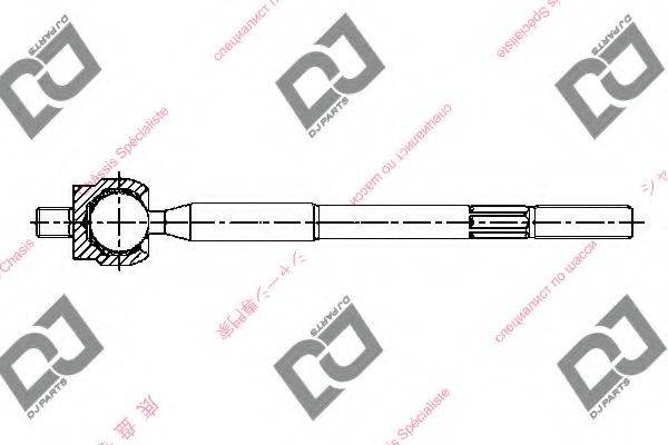 DJ PARTS DR1234 Осевой шарнир, рулевая тяга